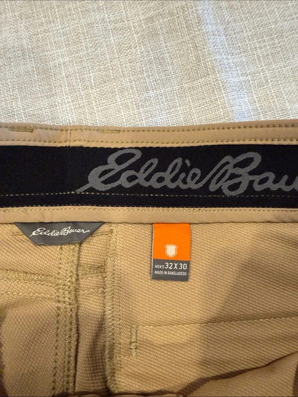 Eddie Bauer lightweight tan